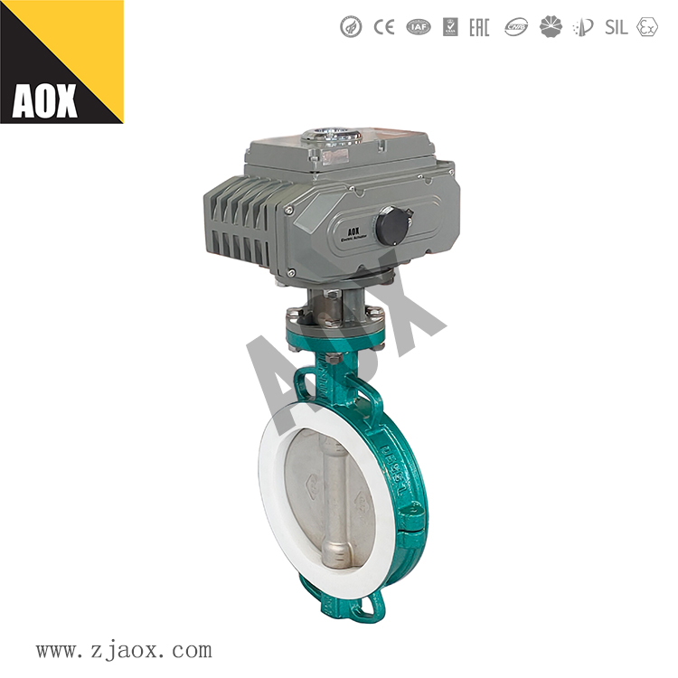 電動襯氟蝶閥 電動襯氟蝶閥