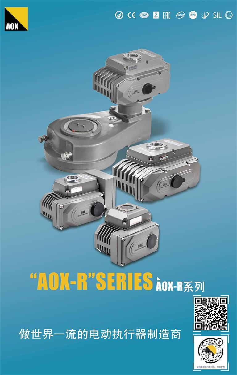 AOX-R系列角行程電動執行器 AOX-R系列角行程電動執行器
