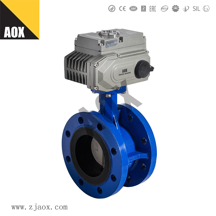 AOX法蘭電動蝶閥 AOX法蘭電動蝶閥